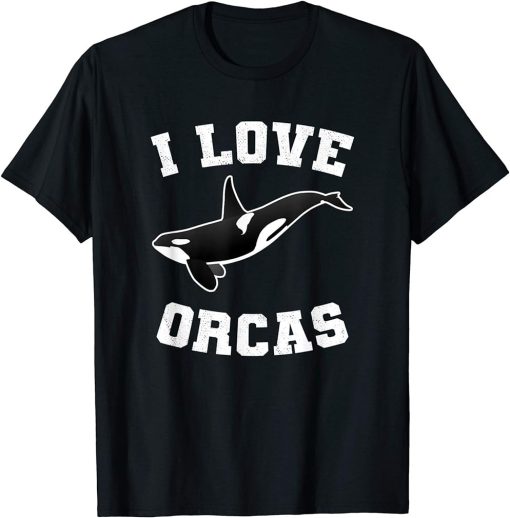 Save Orca Killer Whale Ocean Whales T-Shirts