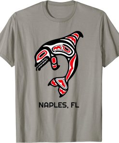 Naples FL Native American Indian Orca Killer Whales T-Shirt