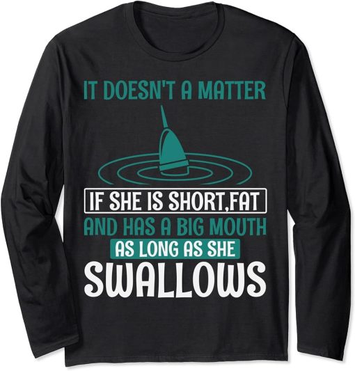 Fishing Rods Lovers | Funny Fishing Sayings | Funny Fishing Long Sleeve T-Shirt